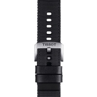 Tissot T852.046.769 Uhrenarmband 22 mm Textil Schwarz