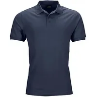 James & Nicholson Men's Elastic Piqué Poloshirt JN710, navy-blau,
