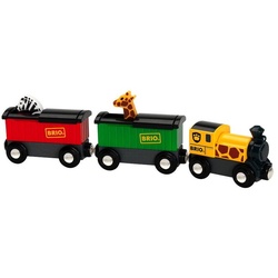 BRIO® Spielzeugeisenbahn-Lokomotive Brio World Eisenbahn Zug Safari-Zug 3 Teile 33722
