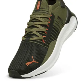 Puma Softride Symmetry Fuzion Laufschuhe 04 olive/black/flame flicker 42