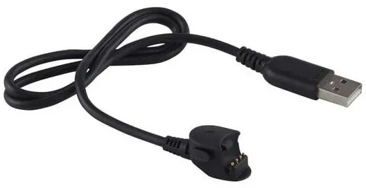 Garmin Ladeklemme Usb-a/Pogo-pin Fuer Varia Vision In-sight Display Nautix In-view Display schwarz