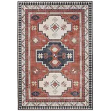 benuta Vintage-Teppich, Mehrfarbig, Blau, Kunststoff, Vintage, Rechteckig, 300x400 cm, Oeko-Tex® Standard 100, in verschiedenen Größen erhältlich, rutschfeste Unterfläche, waschbar, Teppiche - Böden, Teppiche, Vintage-Teppiche