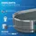BESTWAY Power Steel Frame Pool oval Set 305 x 200 x 84 cm inkl. Filterpumpe (3-tlg.)