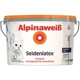 Alpina Seidenlatex Weiß seidenglänzend 5 l