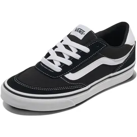 Vans Brooklyn Ls Sneaker, Suede/Canvas Black/White, 39