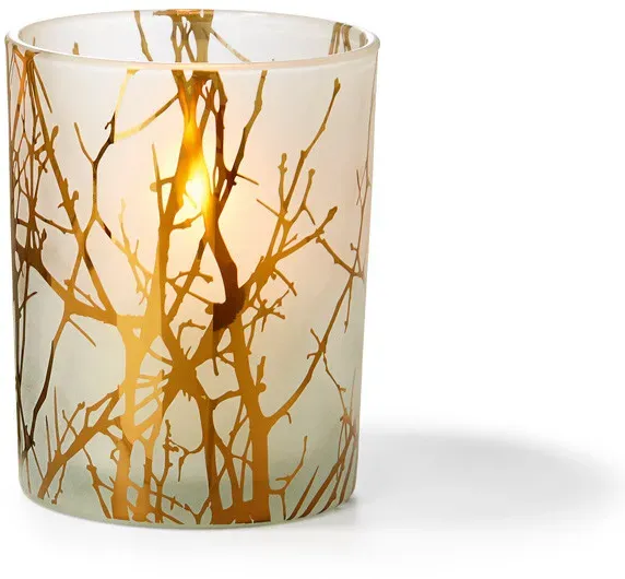 Philippi Design Glas Windlicht FOREST - Größe S - Höhe 13 cm