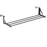 Yhenlovtt Ausziehbarer Wäscheständer zur Wandmontage, verstellbarer 50-95 cm Rahmen, faltbares platzsparendes Design für Innenwäsche und kleine Wohnungen (A)