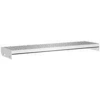 VidaXL Gitterroststufe 90x24x7 cm Verzinkter Stahl