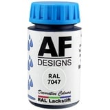 Alex Flittner Designs Lackstift RAL 7047 TELEGRAU 4 seidenmatt 50ml Holz Metall Möbel Bad Retuschierlack Reparaturlack