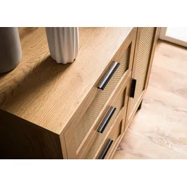 FineBuy Sideboard 80 cm Braun