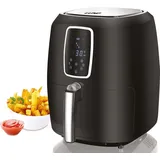 LUND Heißluftfritteuse Airfryer 8L schwarz