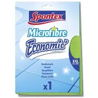 Spontex Bodentuch Microfibre Economic XXL farbig sortiert, Reinigungsutensil, Mehrfarbig