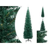 vidaXL Künstlicher Weihnachtsbaum mit Ständer Grün 210cm PVC