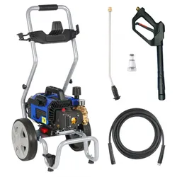Annovi & Reverberi AR 630K - Professioneller Hochdruckreiniger mit Transportwagen - 150 bar max - 600 Liter/Stunde