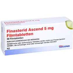Finasterid Ascend 5 mg Filmtabletten 50 St