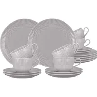 SELTMANN WEIDEN Amina Kaffeeservice 18-tlg. silbergrau