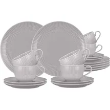 SELTMANN WEIDEN Amina Kaffeeservice 18-tlg. silbergrau