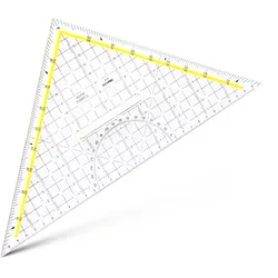ARISTO Geometrie-Dreieck mit Griff 32,5cm