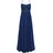 Vera Mont Abendkleid Glitzer-Look Dunkelblau/Grau 34