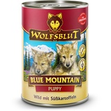 Wolfsblut Blue Mountain Wild mit Süßkartoffeln Puppy 12 x 395 g