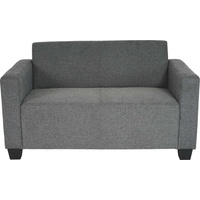 MCW Sofa-Garnitur Couch-Garnitur 2x 2er Sofa Moncalieri Stoff/Textil ~ grau