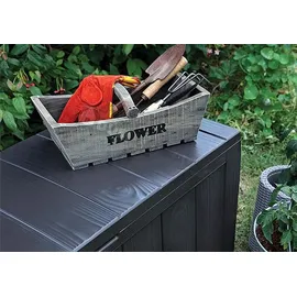 KETER Auflagenbox Sherwood 117 x 45 x 57,5 cm Grau