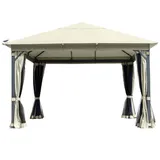 Brast Alu Pavillon Infinity 4x4m Beige