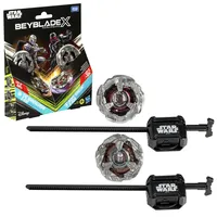Beyblade Hasbro Beyblade X und Star Wars Collab The Mandalorian 3-60F vs. Moff Gideon 3-80N Multipack, Set
