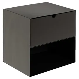 Actona Nachtschrank Joliet 30 x 30 x 25 cm Schwarz
