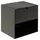 Actona Nachtschrank Joliet 30 x 30 x 25 cm Schwarz