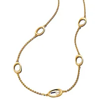 Pandora 363883C01-45 Damen-Kette mit Perle Goldfarben