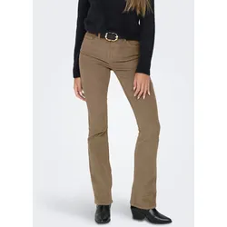ONLY Cordhose »ONLMARY-GLOBAL MID CORD FLARED PNT NOOS« ONLY Fossil 40