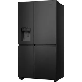 Hisense RS818N4TFC Side-by-Side (632 l, 1795 mm hoch, Schwarz)