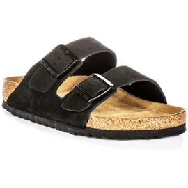 Birkenstock Pantoffeln Arizona Soft Footbed in Schwarz, 39