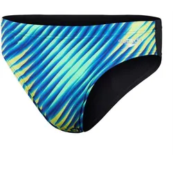 SPEEDO Badehose ALOV DIGI 7CM BF AM BLUE/GREEN, Black/True Cobalt, 4