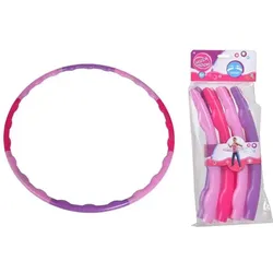 Hula Hoop Reifen zum Zusammenstecken 80 cm, 8 Teile