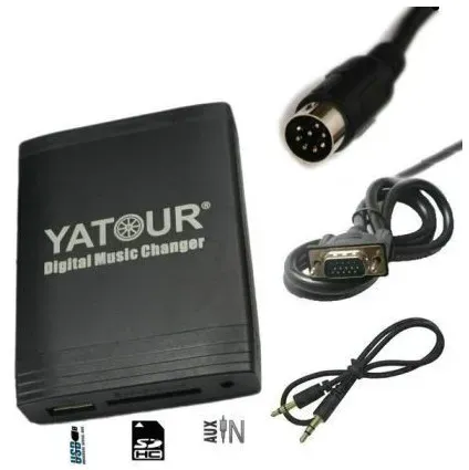 USB/MP3-Audio-Interface mit Bluetooth* für VOLVO S40, S60, S80, V40, V70, C70, XC70