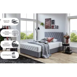 Atlantic Home Collection Benita 120 x 200 cm Hellgrau