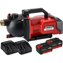 Einhell Akku-Gartenpumpe AQUINNA 36/30 Set 3.000 l/h inkl. 2 x 4,0 Ah