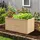 Outsunny Hochbeet Holz 152 x 77 x 77 cm Natur