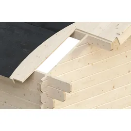 SKANHOLZ Gartenhaus Porto 2 2,80 x 3,05 m Beige