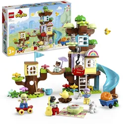 LEGO® Konstruktionsspielsteine »3in1 Baumhaus (10993), LEGO® DUPLO Town«, (126 St.) LEGO® bunt