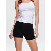 Only Seamless MINI Shorts Schwarz S-M