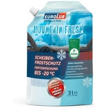 Eurolub Scheibenfrostschutz Mountainfresh Fertigmischung -20 °C 3l Beutel