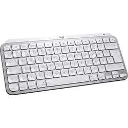 LOGITECH MX Keys Mini für Mac, Kompakt, Kabellos, Tastatur, Sonstiges, kabellos, Palegrey