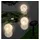 vidaXL LED Schwimmleuchte Kunststoff 3er Set UV-beständig