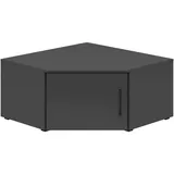 XXXLutz Carryhome Aufsatzschrank, Graphit, Kunststoff, 71.5x35x71.5 cm, FSC Mix, Waschküche, Mehrzweckschränke