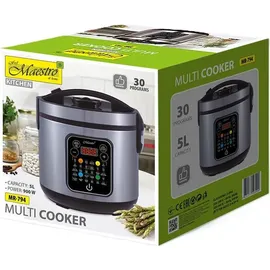 Maestro Multikocher schwarz 5,0 l