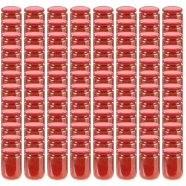 vidaXL Marmeladenglas 230 ml 96 St.