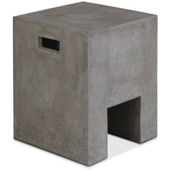 Hocker SaVeri Pure - Beton grau